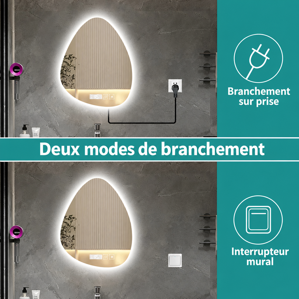 Deux modes de branchement en français